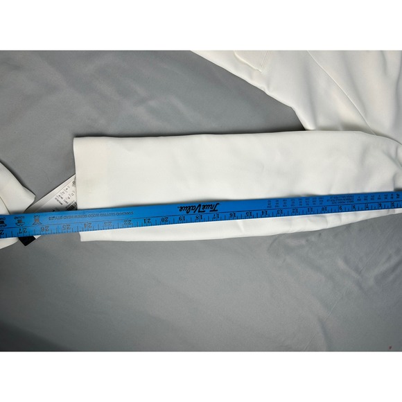 Jones Studio Separates Womens White 2 Piece Skirt Suit Blazer Set Size 16 NEW - Picture 8 of 16